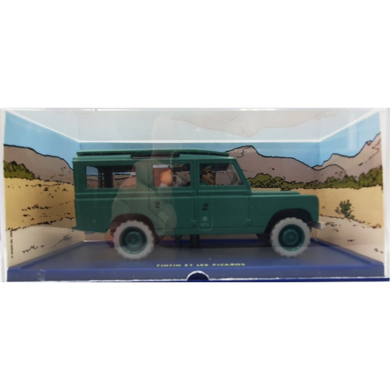 Tintin Editions Atlas No. 43 Land Rover of General Tapioca – Tintin and the Picaros 1:43 Model Car