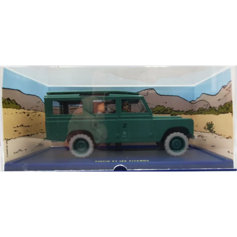 Tintin Editions Atlas No. 43 Land Rover of General Tapioca – Tintin and the Picaros 1:43 Model Car