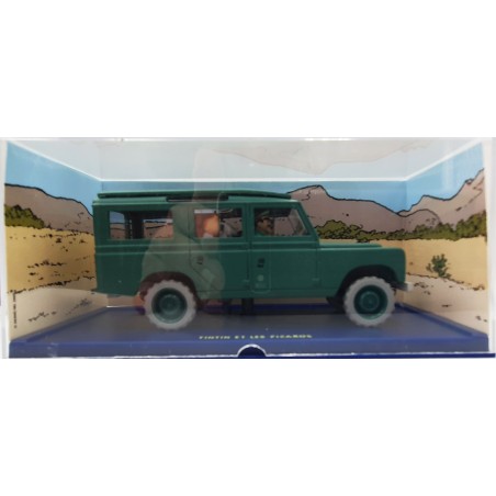Tintin Editions Atlas No. 43 Land Rover of General Tapioca – Tintin and the Picaros 1:43 Model Car