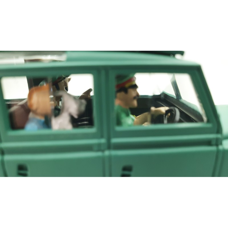Tintin Editions Atlas No. 43 Land Rover of General Tapioca – Tintin and the Picaros 1:43 Model Car