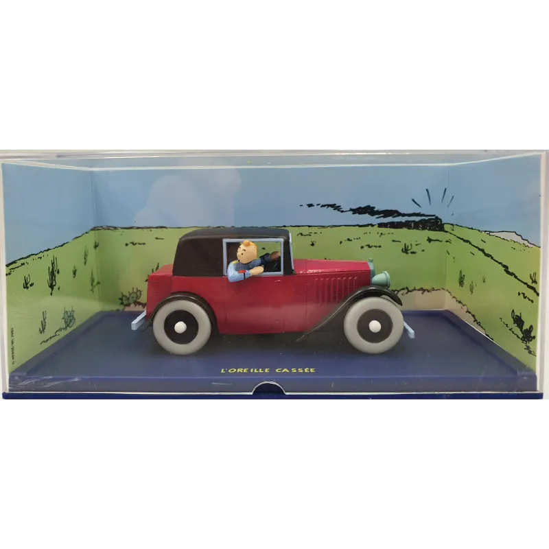 Tintin Editions Atlas No. 13 Coupé-Spider – The Broken Ear 1:43 Model Car