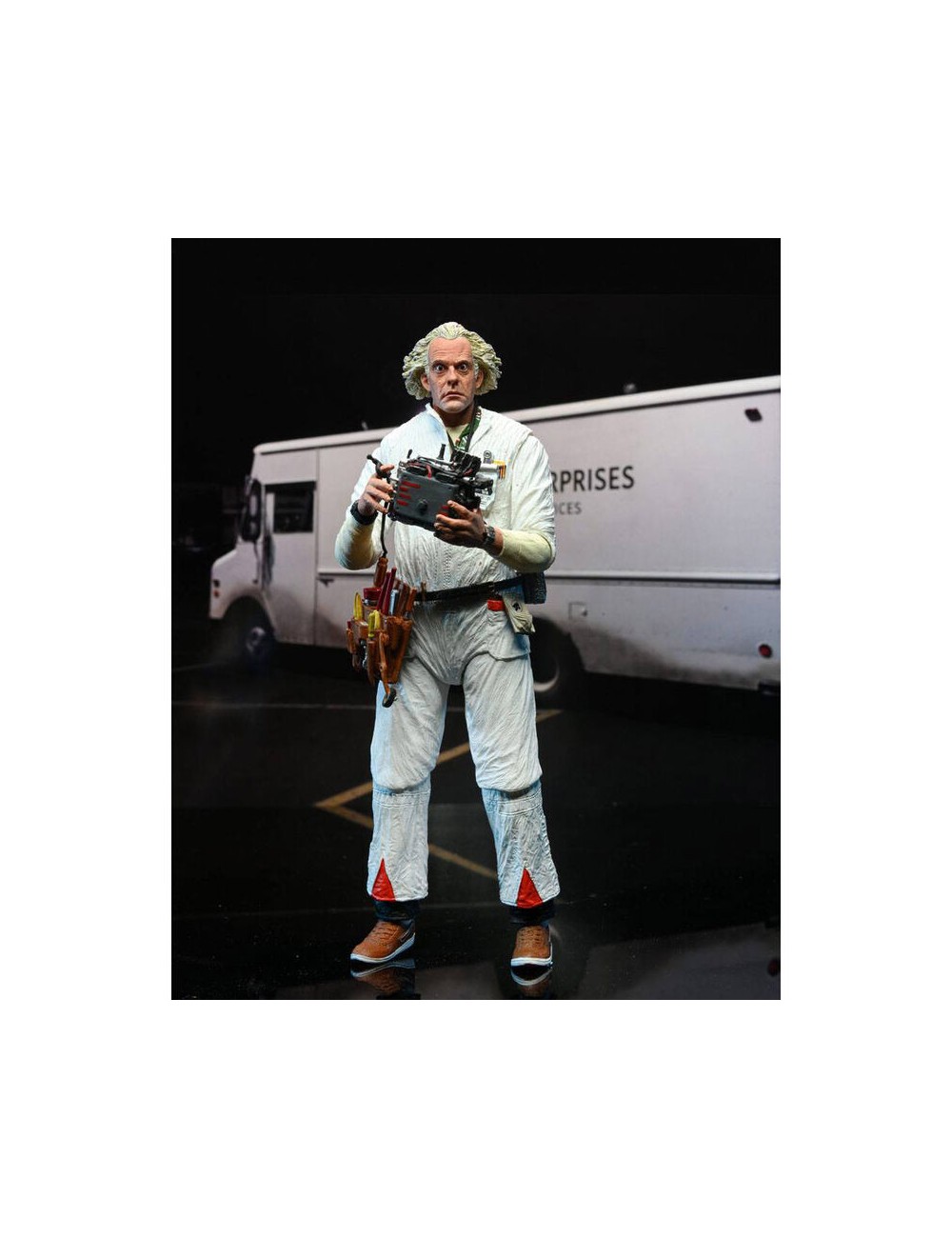 Back to the Future 1985 Doc Brown Ultimate action figure 18cm