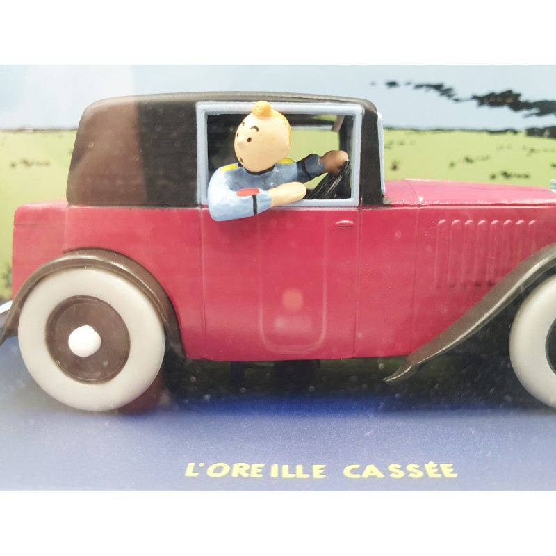 Tintin Editions Atlas No. 13 Coupé-Spider – The Broken Ear 1:43 Model Car