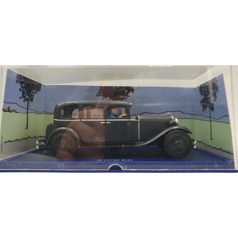 Tintin Editions Atlas No. 09 Berline de Mitsuhirato – The Blue Lotus 1:43 Model Car