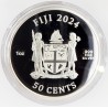 RoboCop 2024 Fiji 1 oz .999 Silver Colorized Coin – 50 Cents – Limited to 2,000