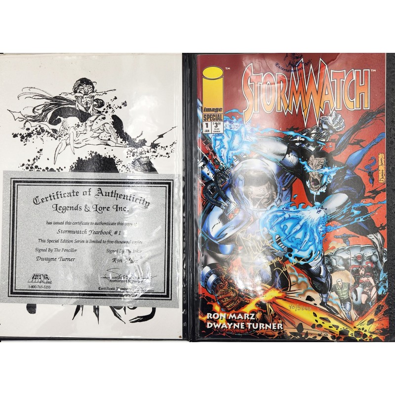 Stormwatch Special 1 (1994) - Legends & Lore Dual-Signed Edition - No. 40/5000
