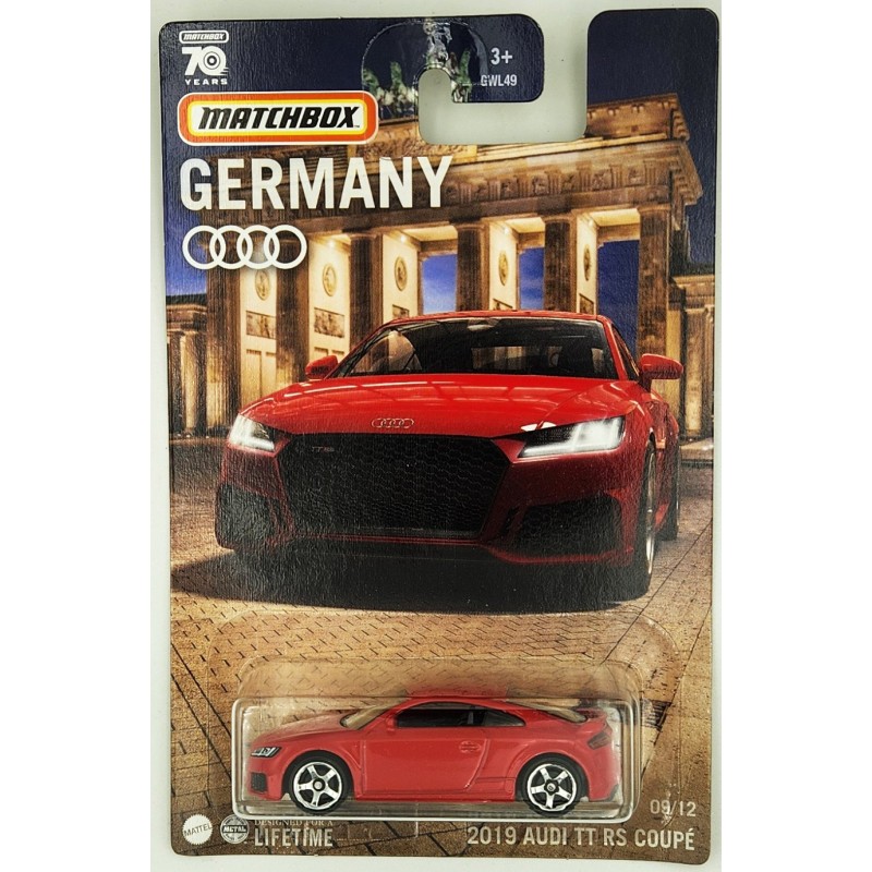 Matchbox - 2019 Audi TT RS Coupé - HPC64 - 1:64