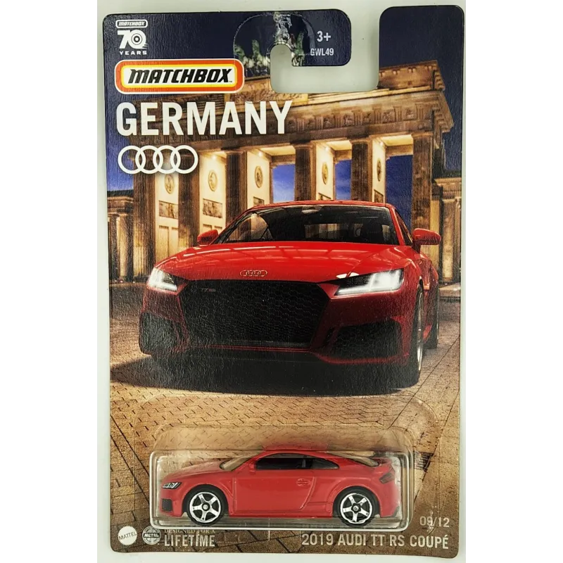 Matchbox - 2019 Audi TT RS Coupé - HPC64 - 1:64