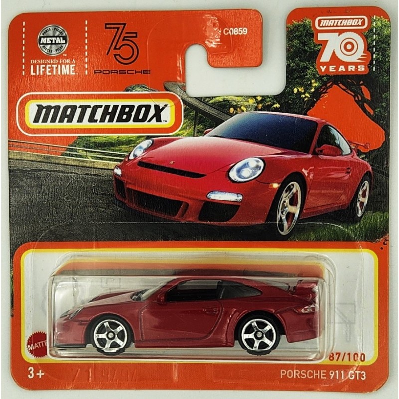 Matchbox - Porsche 911 GT3 - HLC89 - 1:64