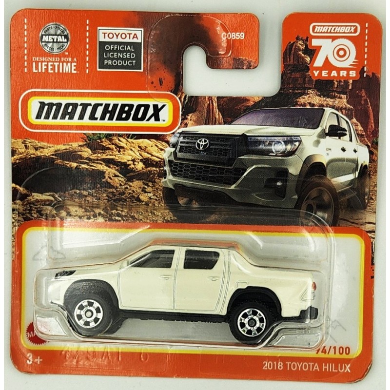 Matchbox - 2018 Toyota Hilux - HLD25 - 1:64