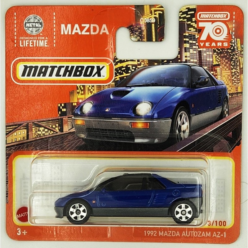Matchbox - 1992 Mazda Autozam AZ-1 - HLC65 - 1:64