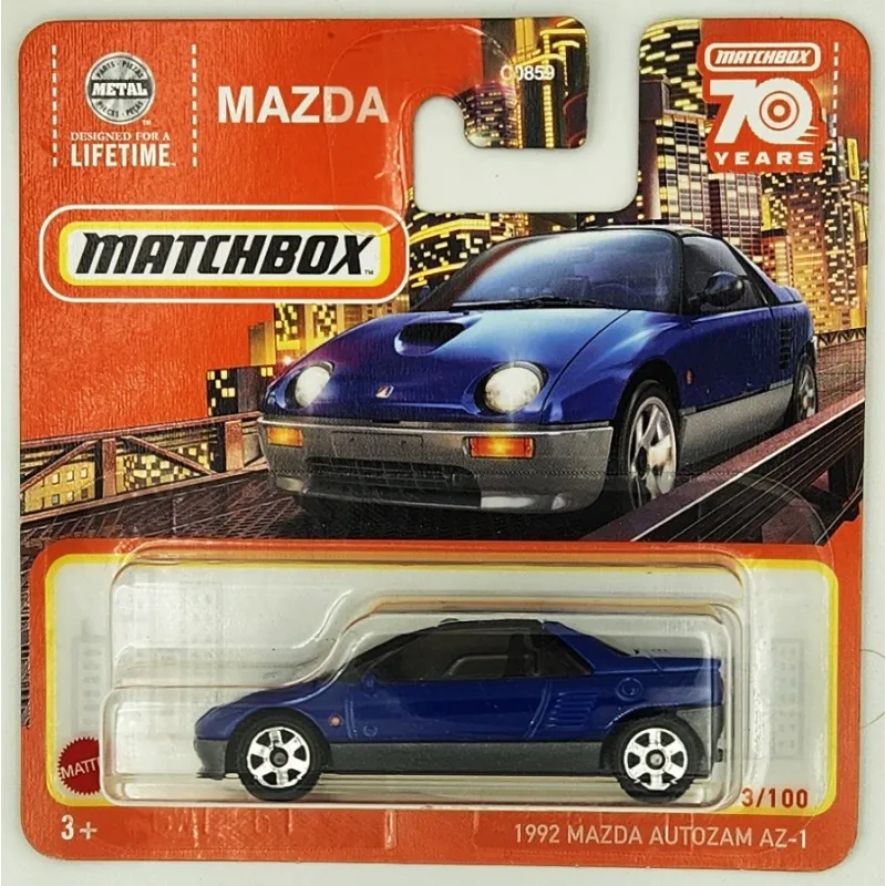 Matchbox - 1992 Mazda Autozam AZ-1 - HLC65 - 1:64