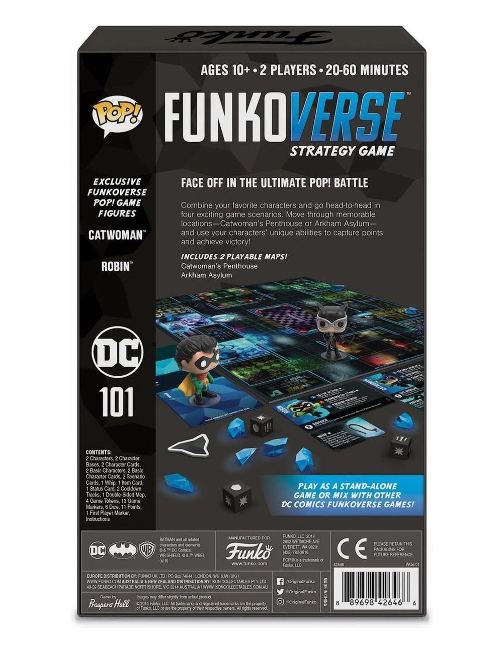 Funko POP Funkoverse Strategy Game DC Comics