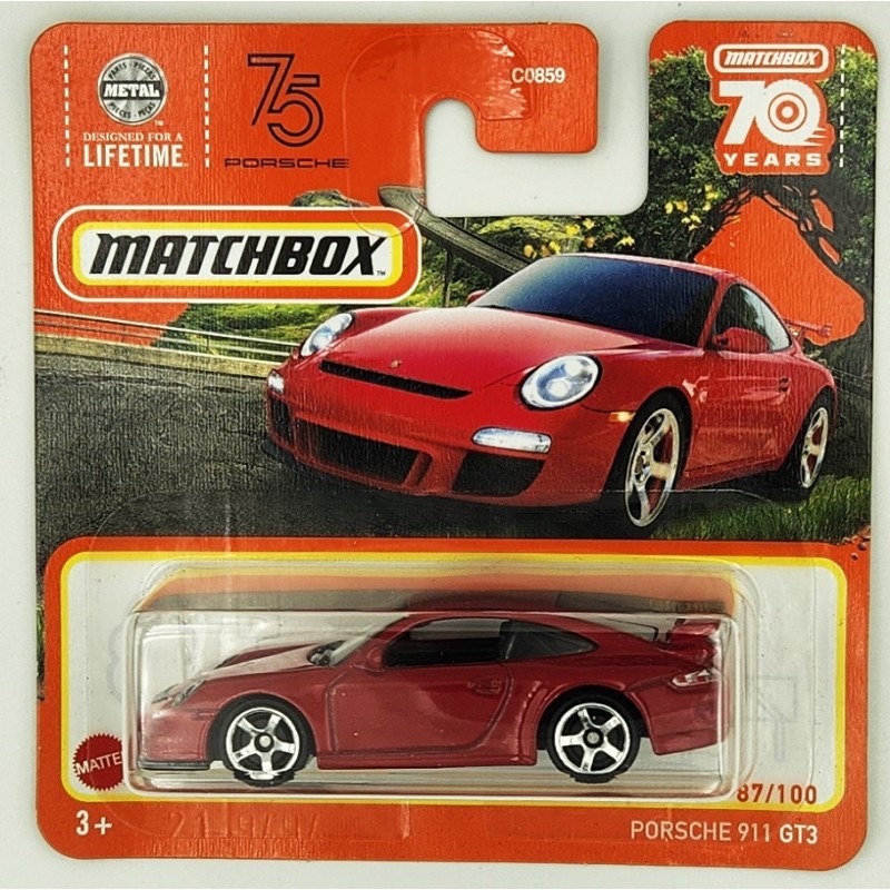 Matchbox - Porsche 911 GT3 - HLC89 - 1:64