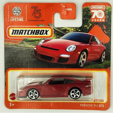 Matchbox - Porsche 911 GT3 - HLC89 - 1:64