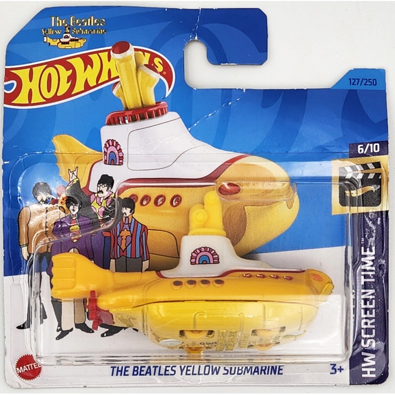 Hot Wheels - HW Screen Time - The Beatles Yellow Submarine - HKH12 - 1:64