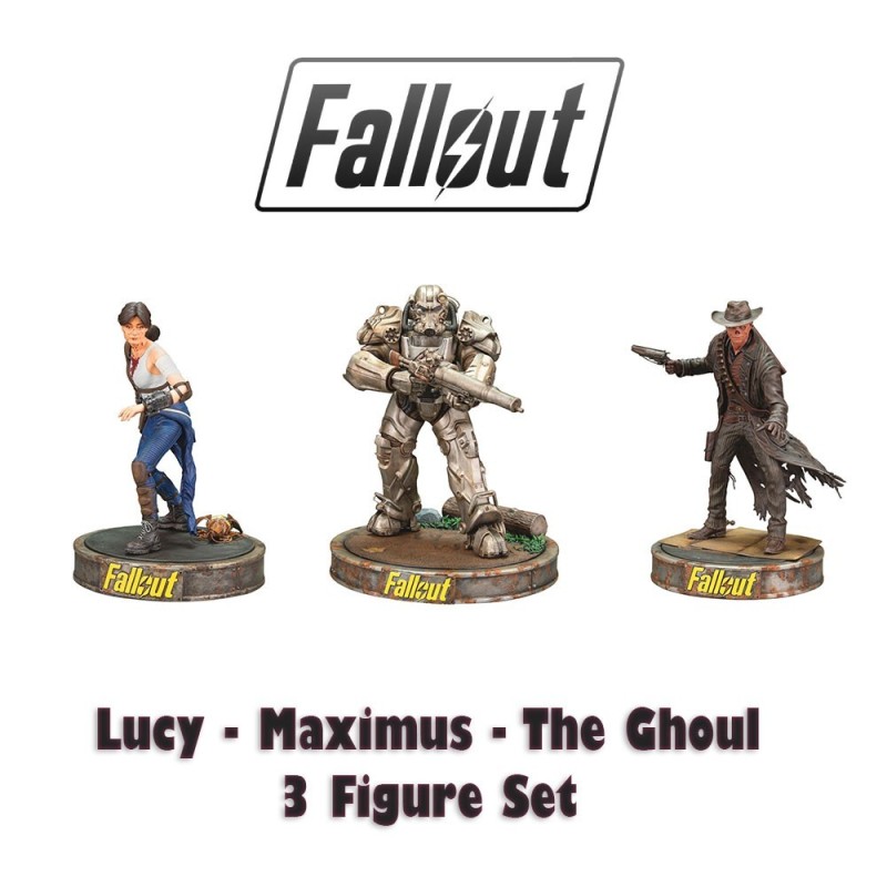 Fallout - 3 Figure Set - Lucy - Maximus - The… | Collectibles Ninja