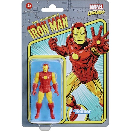 Marvel Legends Retro Iron Man 9cm