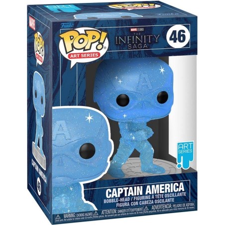 Funko POP Art Series Marvel The Infinity Saga Captain America (46)