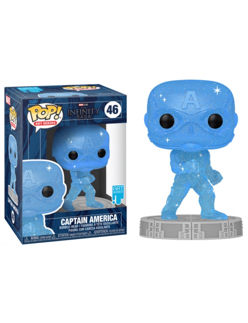 Funko POP Art Series Marvel The Infinity Saga Captain America (46)
