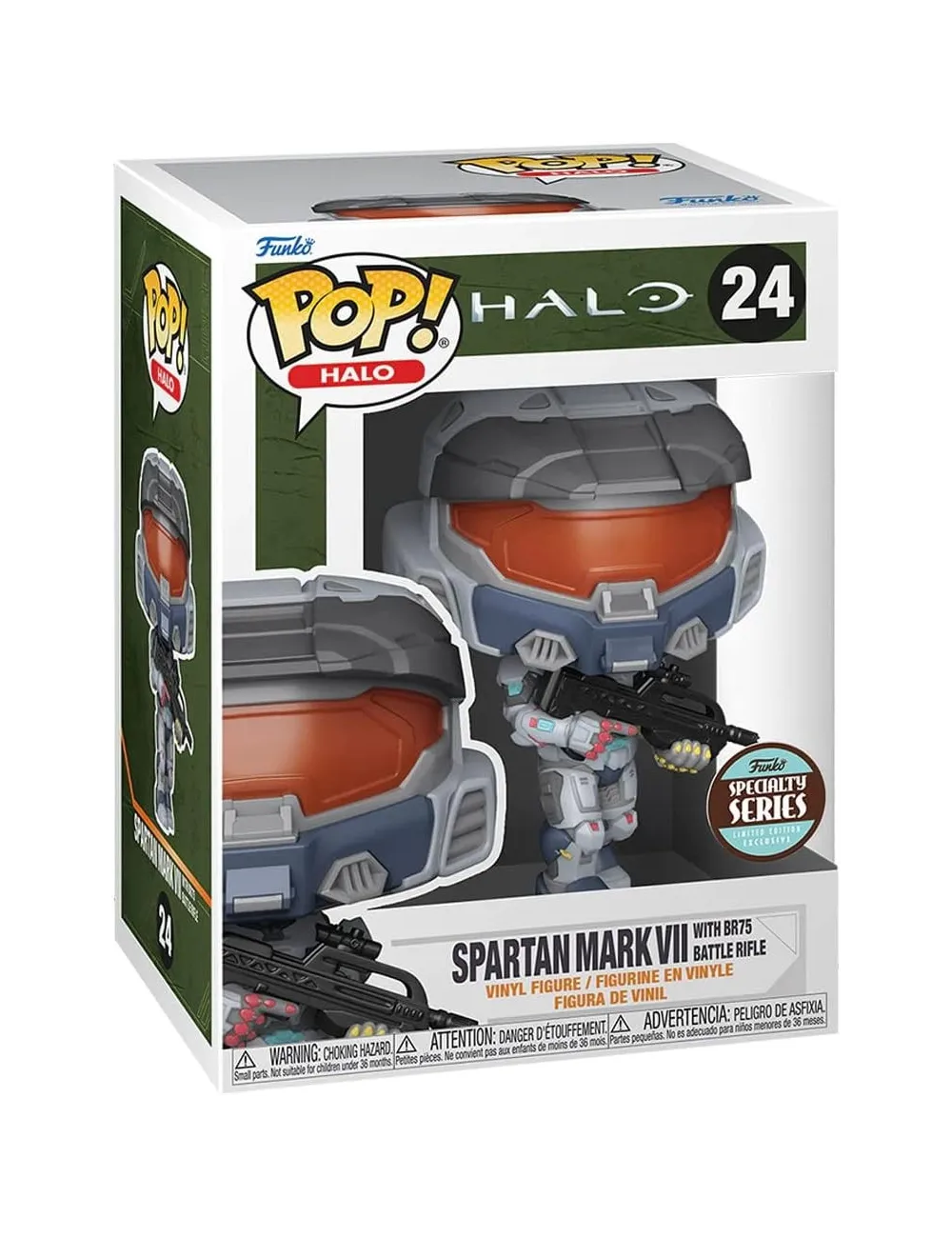 Funko POP Halo Infinite Spartan Mark VII with… | Collectibles Ninja