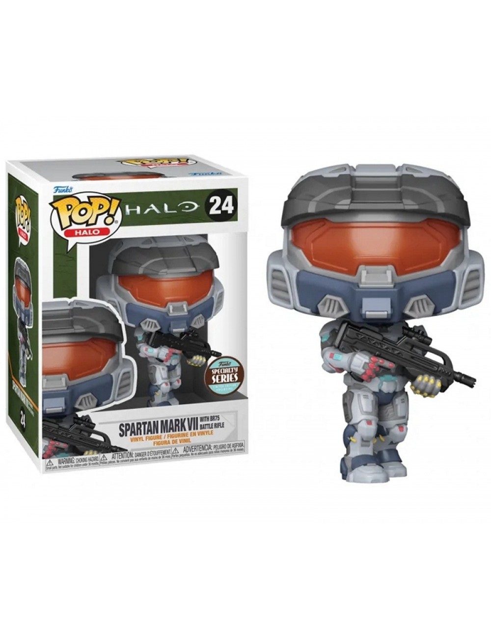 Funko POP Halo Infinite Spartan Mark VII with BR75 Speciality Series (24)