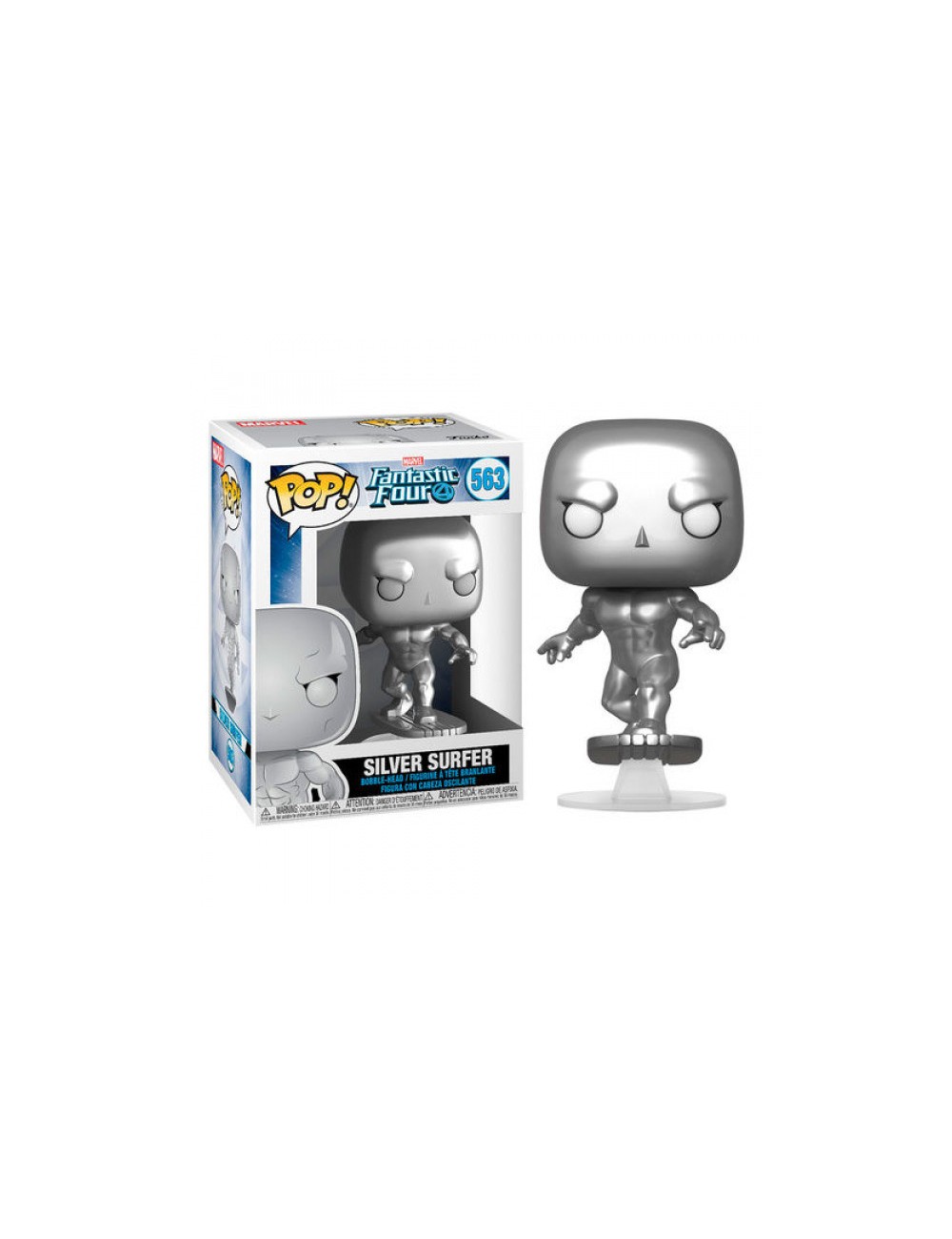 Funko Pop Marvel Fantastic Four 4 Silver Surfer (563)
