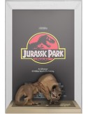 Funko Pop Jurassic Park Movie Poster With T-Rex & Velociraptor (03)