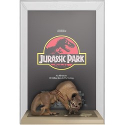Funko Pop Jurassic Park Movie Poster With T-Rex & Velociraptor (03)