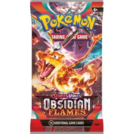 Pokemon Scarlet & Violet Obsidian Flames Booster Pack SV03 ENG