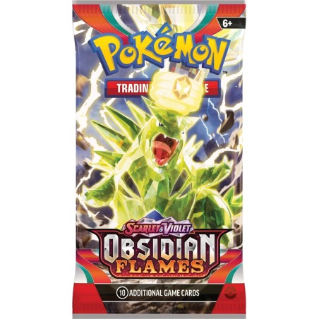 Pokemon Scarlet & Violet Obsidian Flames Booster Pack SV03 ENG