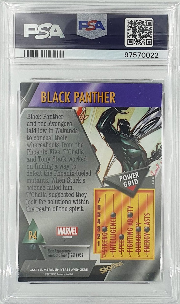 2024 SkyBox Metal Universe - Marvel - Avengers Retro - Black