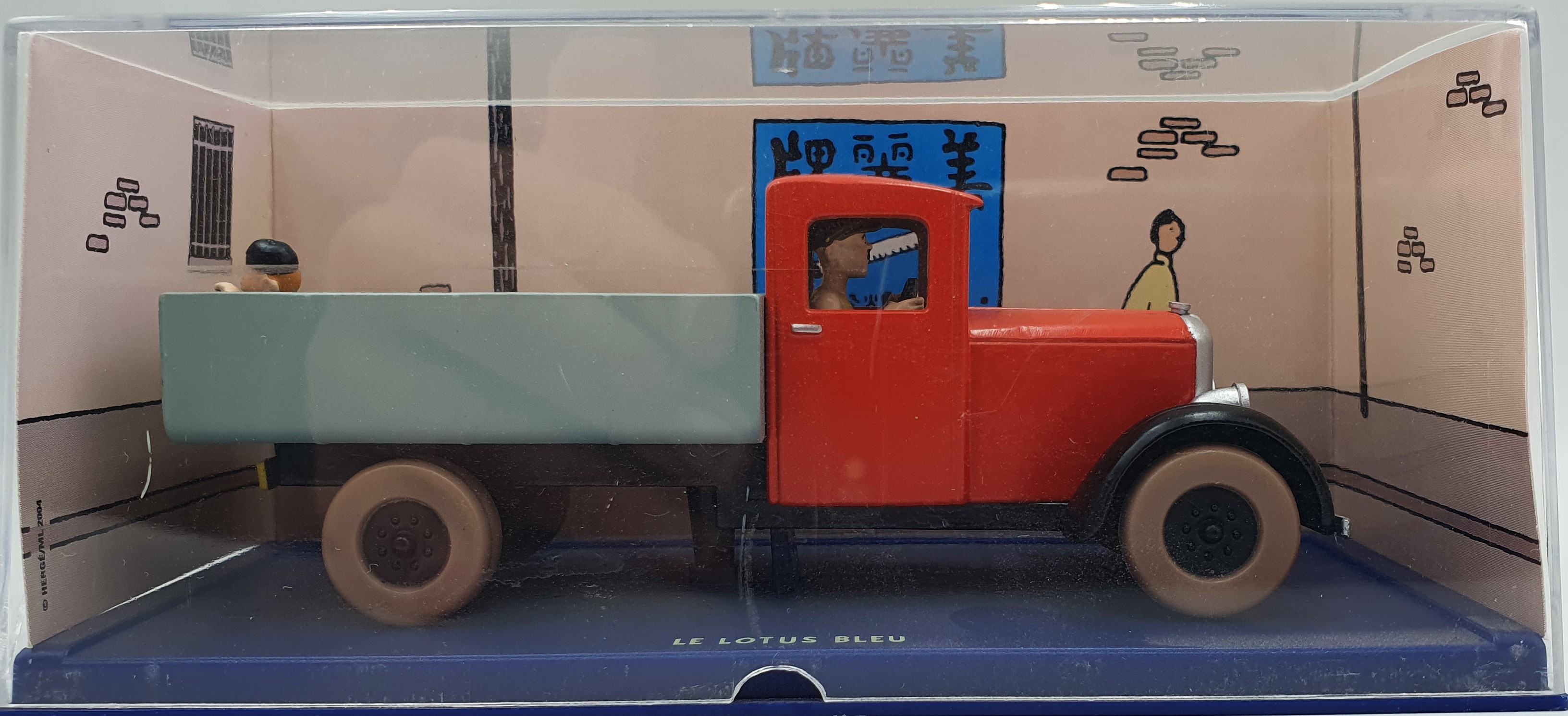Tintin Editions Atlas No. 36 Camion Rouge Miesse 1933 from The